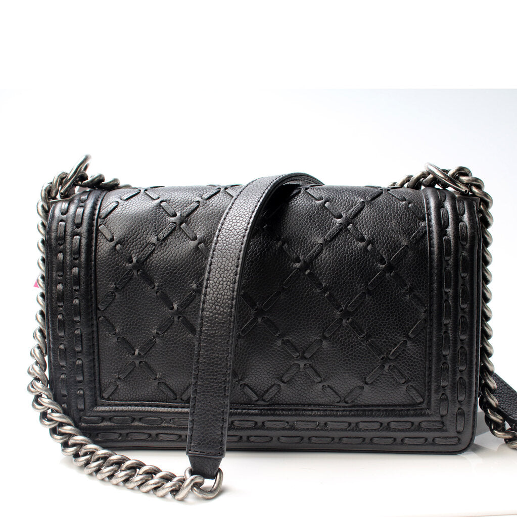 Chanel Boy Flap Paris-Dallas Whipstitch Medium Bag