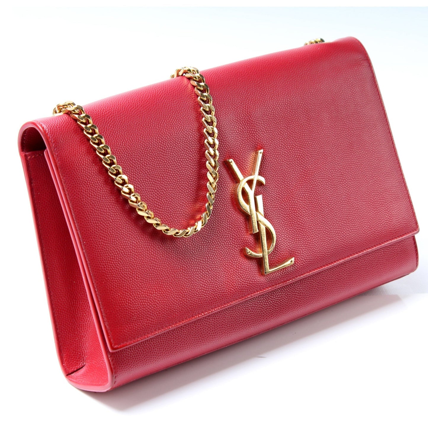 Saint Laurent Kate Satchel Grain Medium 364021 Bag