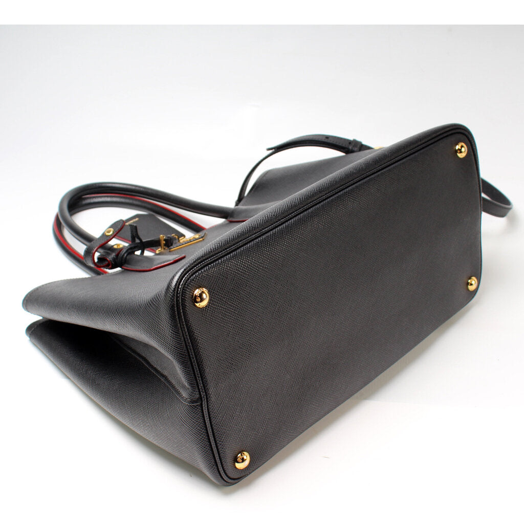 Prada Saffiano Cuir Double Large Bag