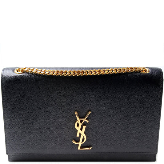 Saint Laurent Kate Satchel Grain Large 446752 Bag