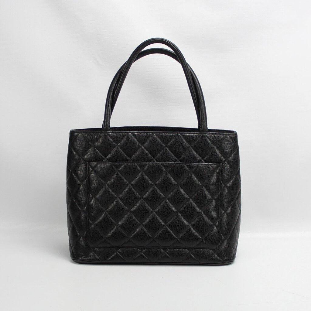 Chanel Medallion Tote Caviar Bag
