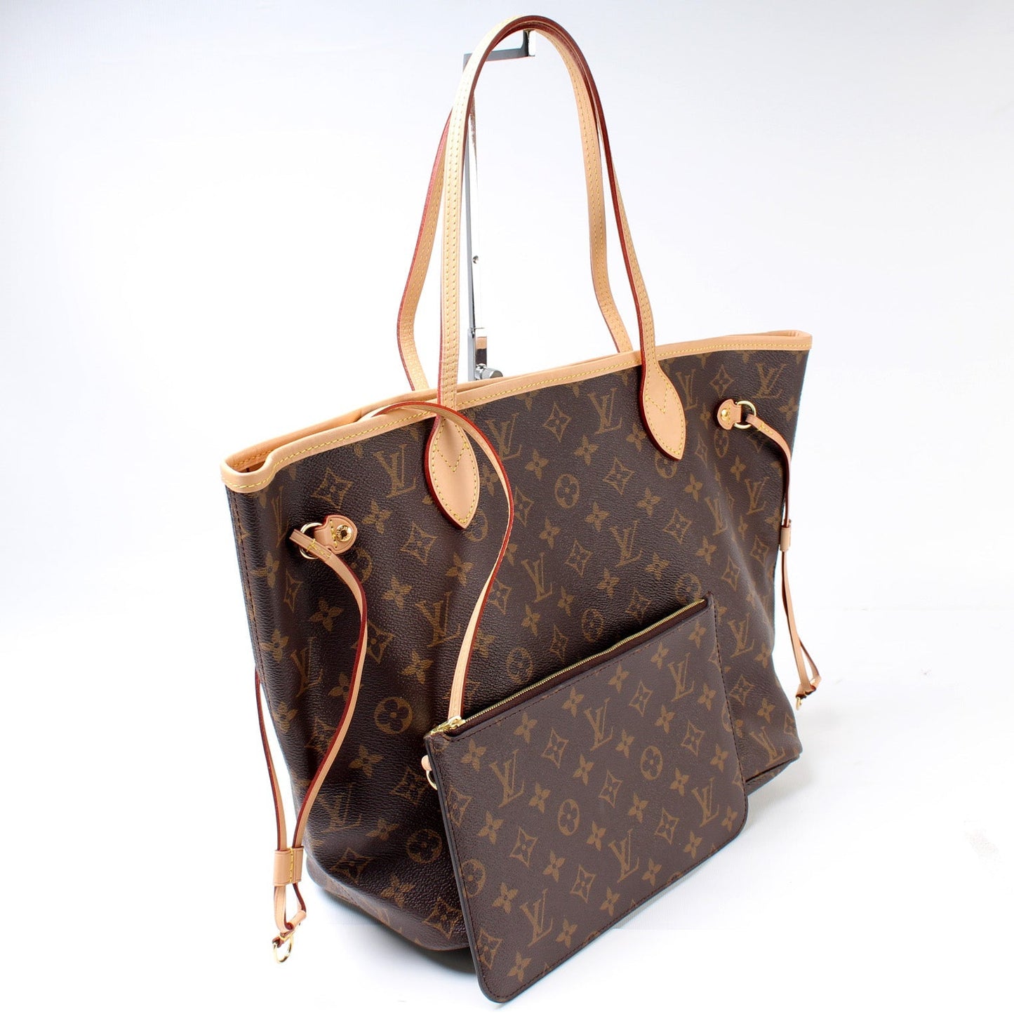 Louis Vuitton Neverfull MM W/ Pochette Monogram