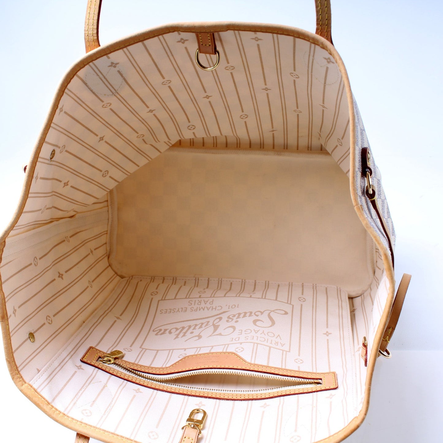 Louis Vuitton Neverfull MM Damier Azur