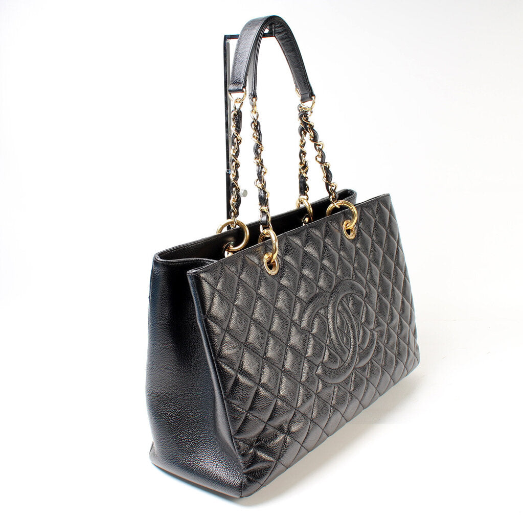 Chanel Grand Shopping Tote XL Caviar Bag