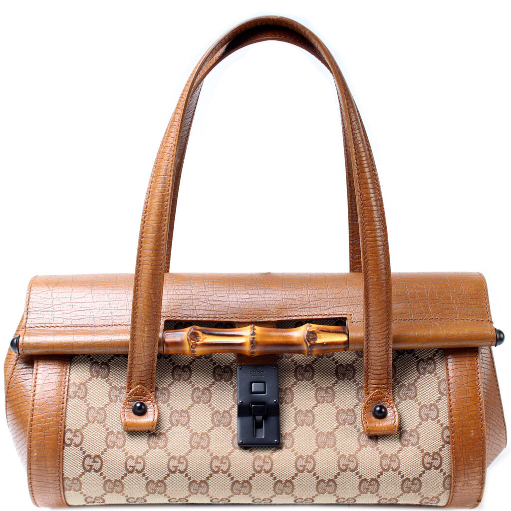 Gucci 111713 Bamboo Bullet Bag