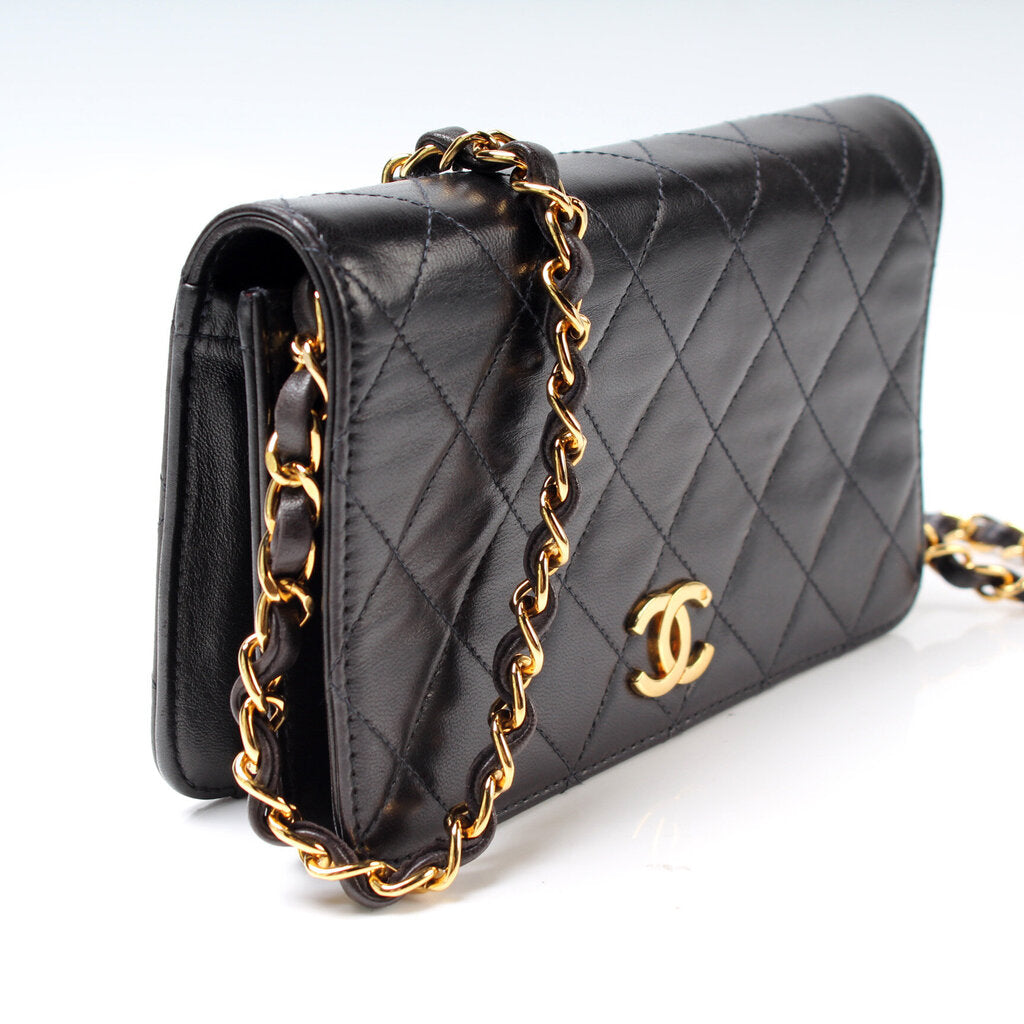 Chanel Quilted Lamb Vintage Flap 5M Bag