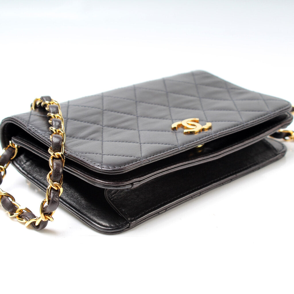 Chanel Quilted Lamb Vintage Flap 5M Bag