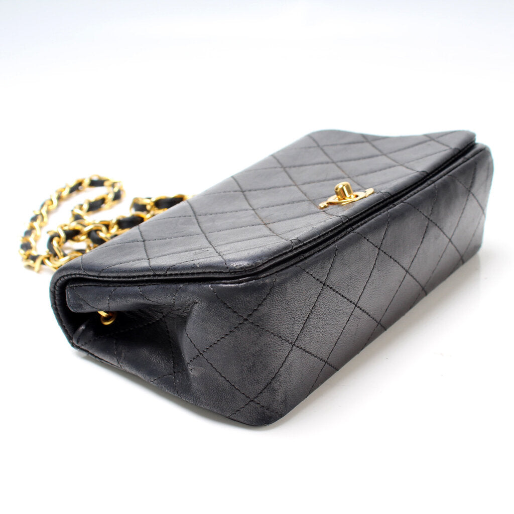 Chanel CC Quilted Lambskin Vintage Mini Flap Bag