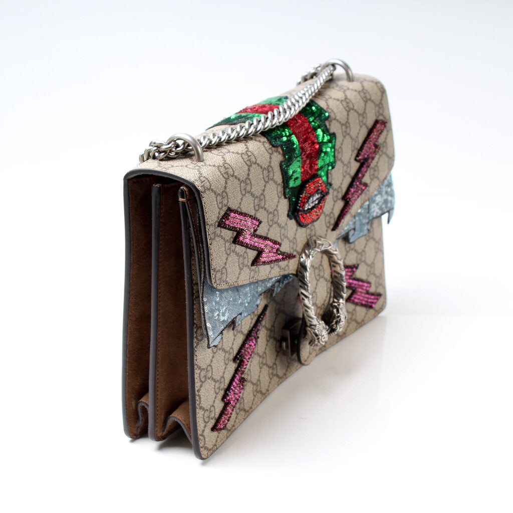 Gucci 400235 Dionysus Medium Embroidered Sequin Bag