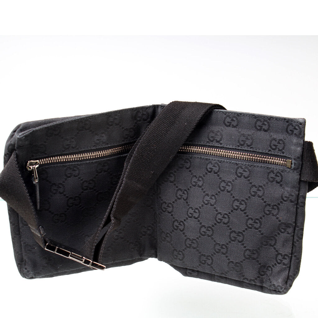 Gucci 28566 Waist Canvas Bag