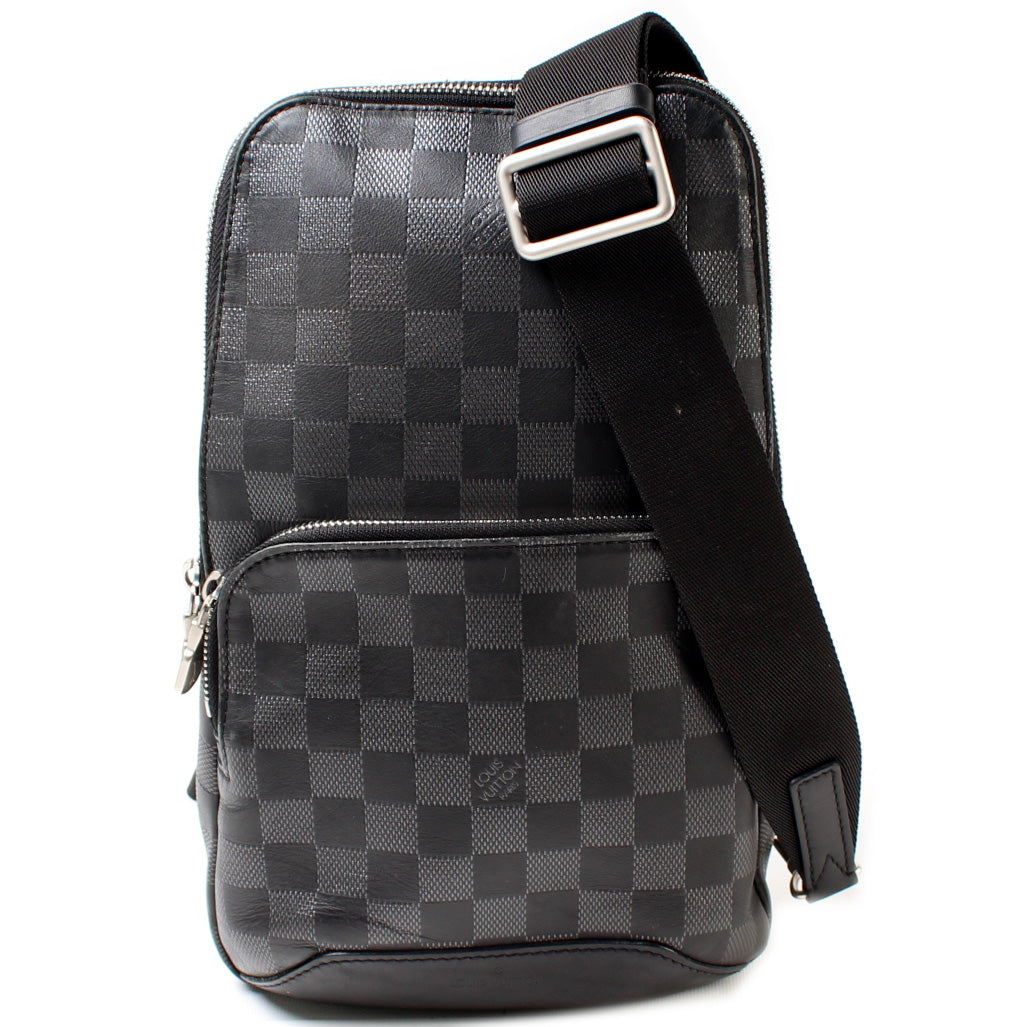 Louis Vuitton Avenue Sling Bag Damier Graphite