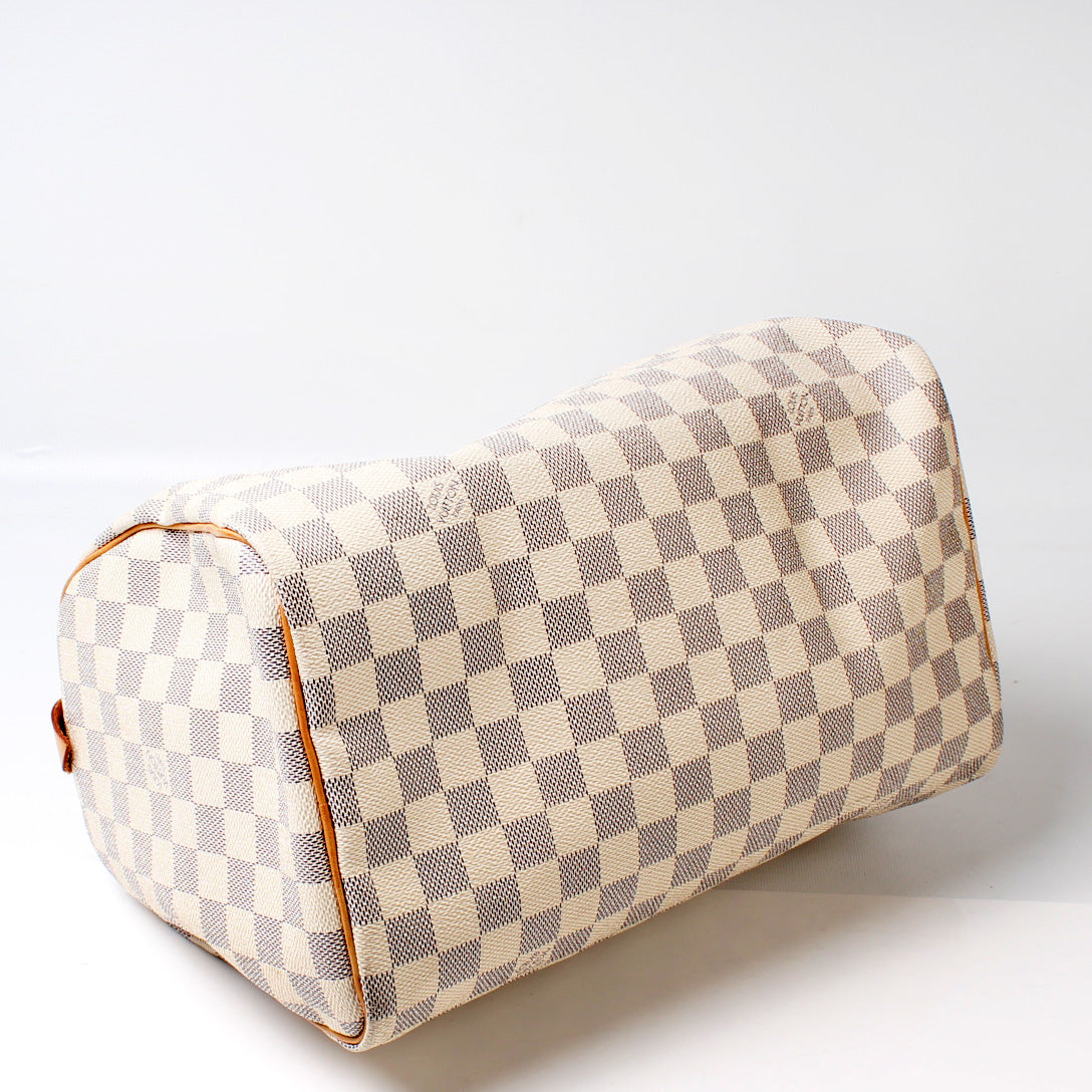 Louis Vuitton Speedy 30 Damier Azur
