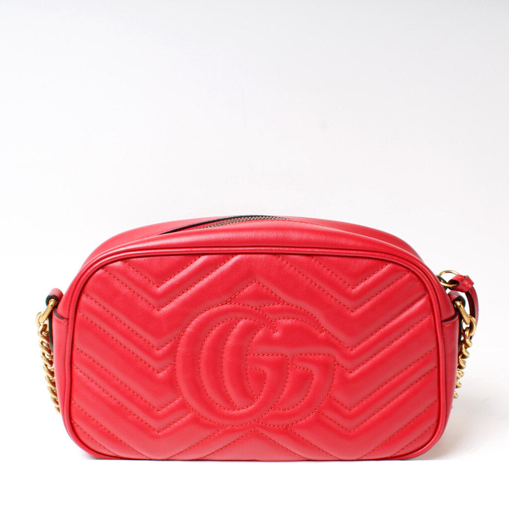 Gucci 447632 Marmont Small Leather Camera Bag