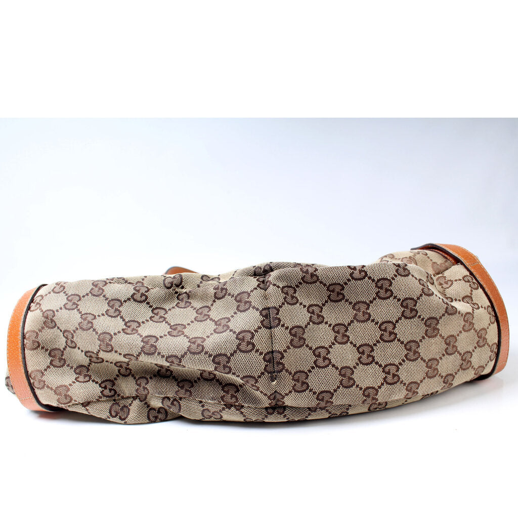 Gucci 130736 Abbey GG Canvas Medium Bag