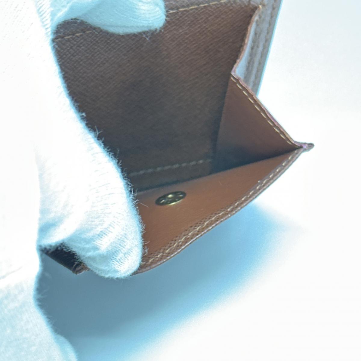 LOUIS VUITTON Bifold Wallet M61675 Monogram canvas Brown Monogram Portefeuille?Marco