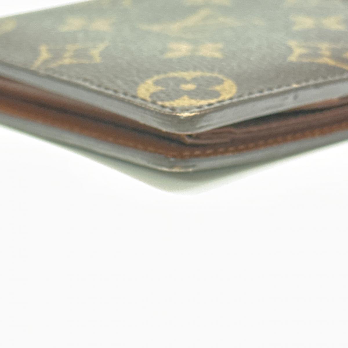LOUIS VUITTON Bifold Wallet M61675 Monogram canvas Brown Monogram Portefeuille?Marco