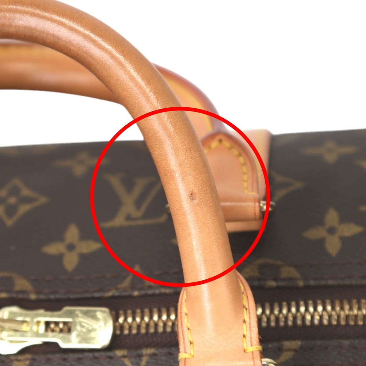 LOUIS VUITTON Boston Duffel bag M41416 Monogram canvas Brown Monogram Keepall ?bandouliere 50