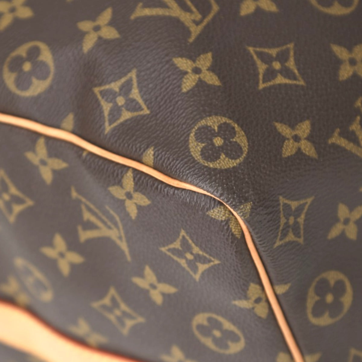 LOUIS VUITTON Boston Duffel bag M41416 Monogram canvas Brown Monogram Keepall ?bandouliere 50