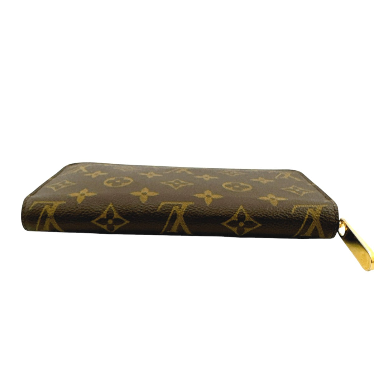 LOUIS VUITTON Long Wallet Purse M41895 Monogram canvas Brown x fuchsia Zip Around Monogram Zippy wallet Women