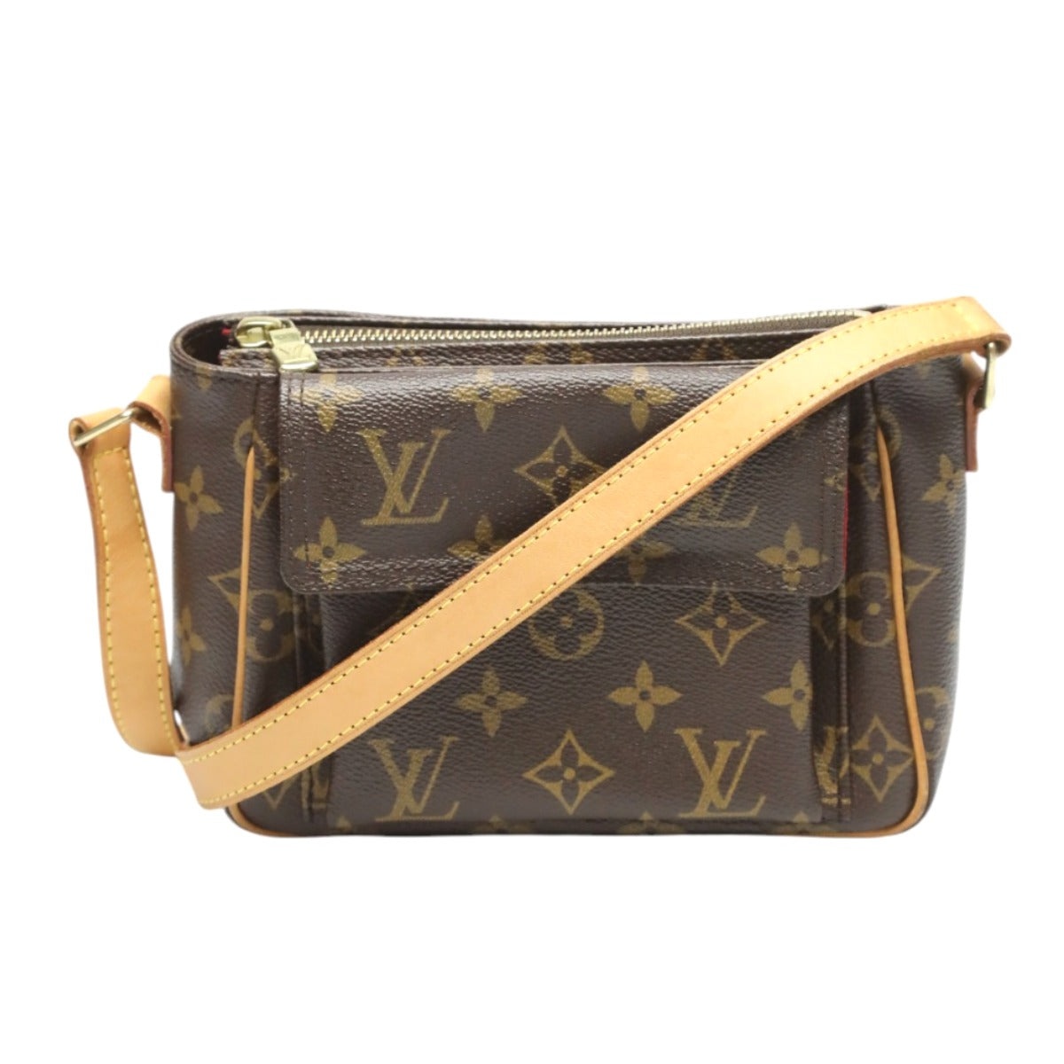 LOUIS VUITTON Shoulder Bag M51165 Monogram canvas Brown Shoulder Bag Monogram Viva Cite PM Women
