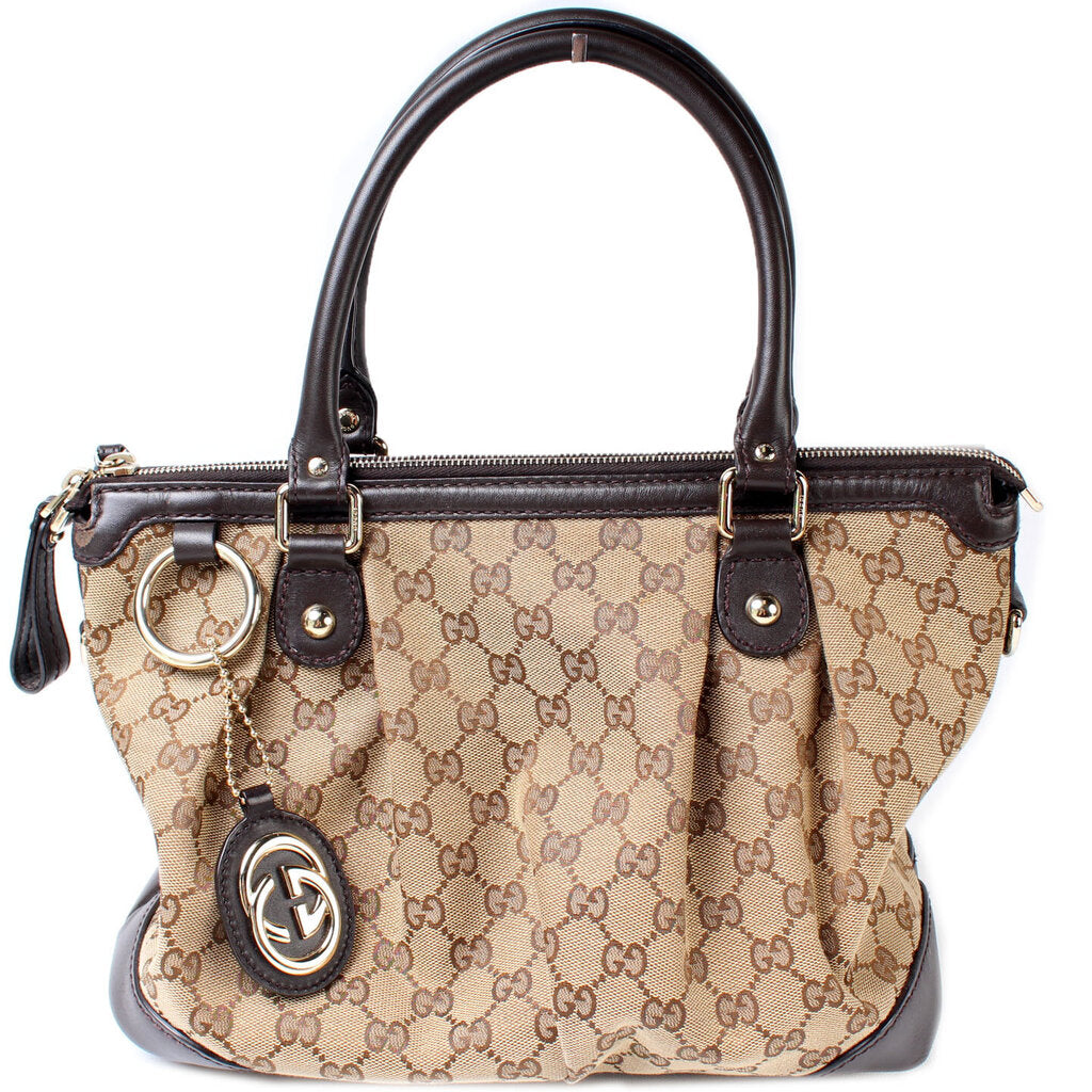 Gucci 247902 GG Sukey Satchel Bag