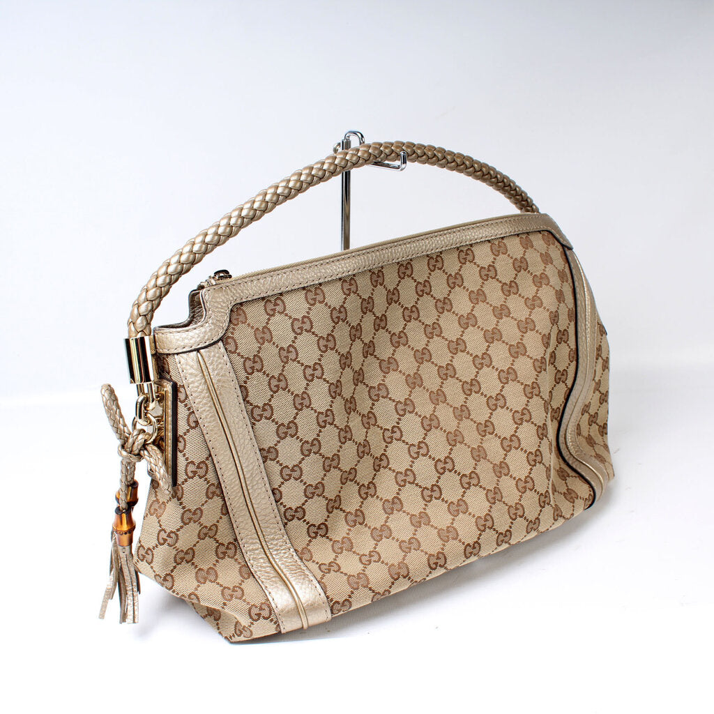 Gucci 269949 Bella Zip Top Handle Bag