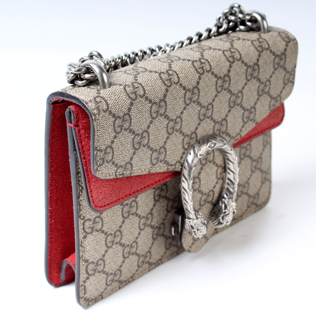 Gucci 421970 Dionysus GG Supreme Shoulder Mini Bag