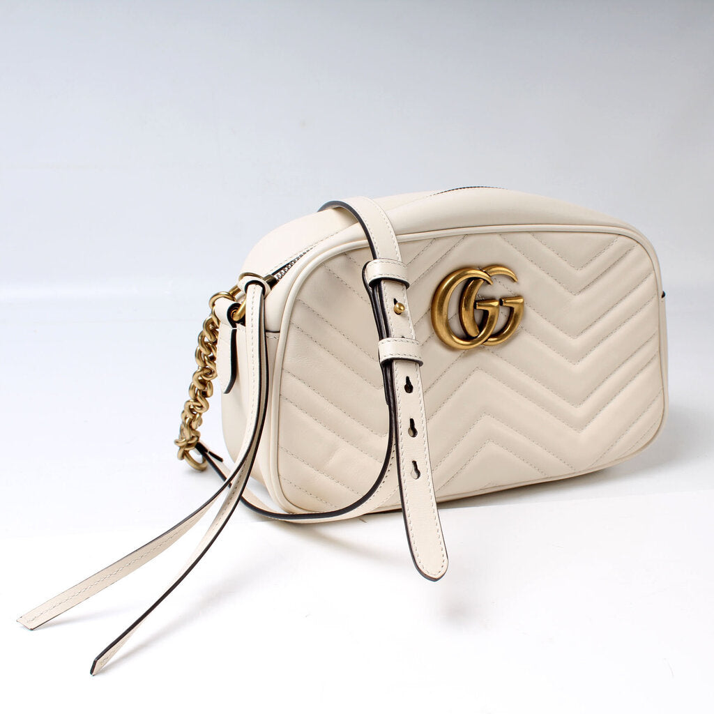 Gucci 447632 Marmont Small Leather Camera Bag
