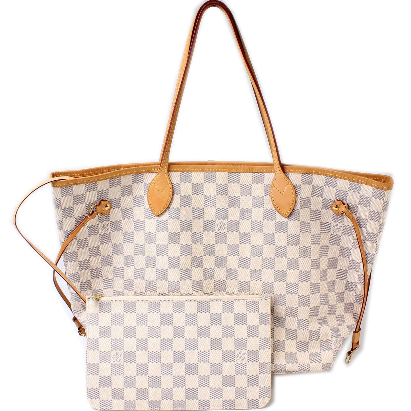 Louis Vuitton Neverfull With Wallet MM Monogram