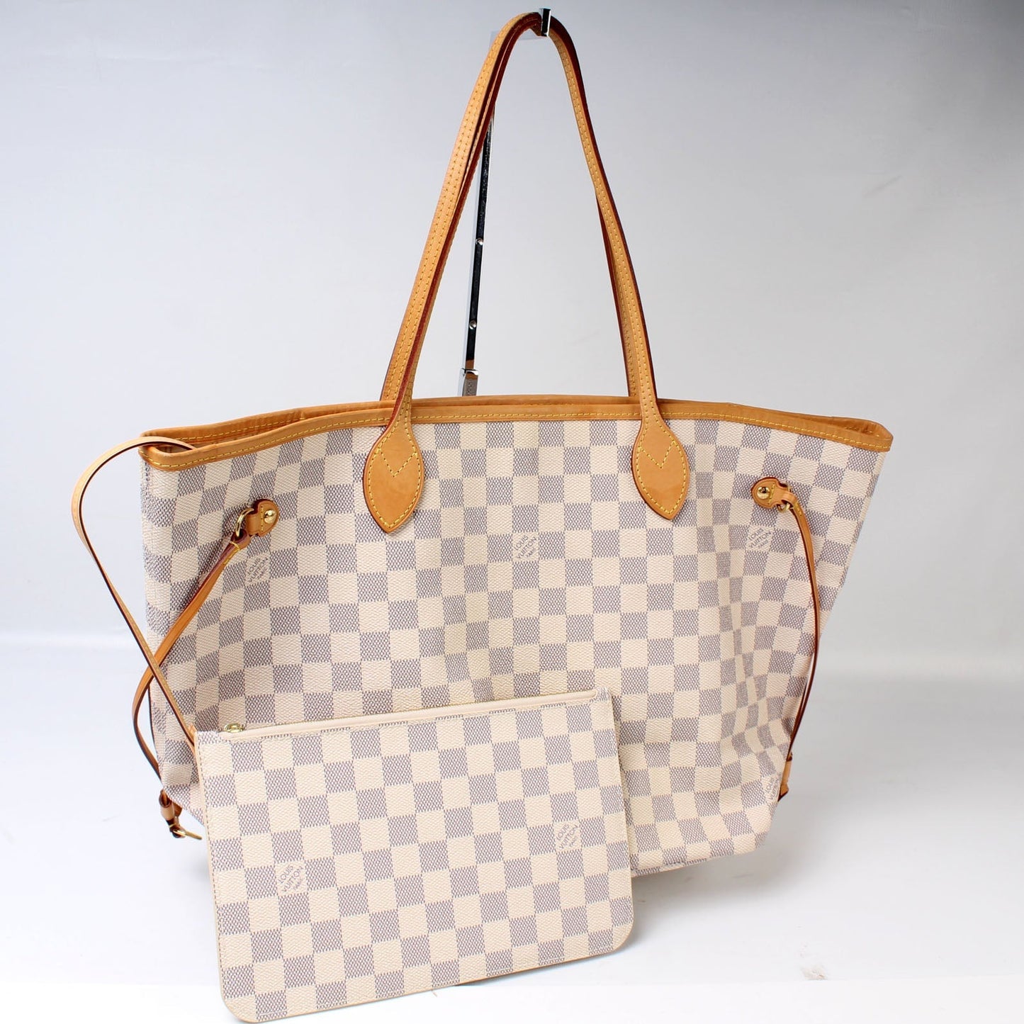 Louis Vuitton Neverfull With Wallet MM Monogram