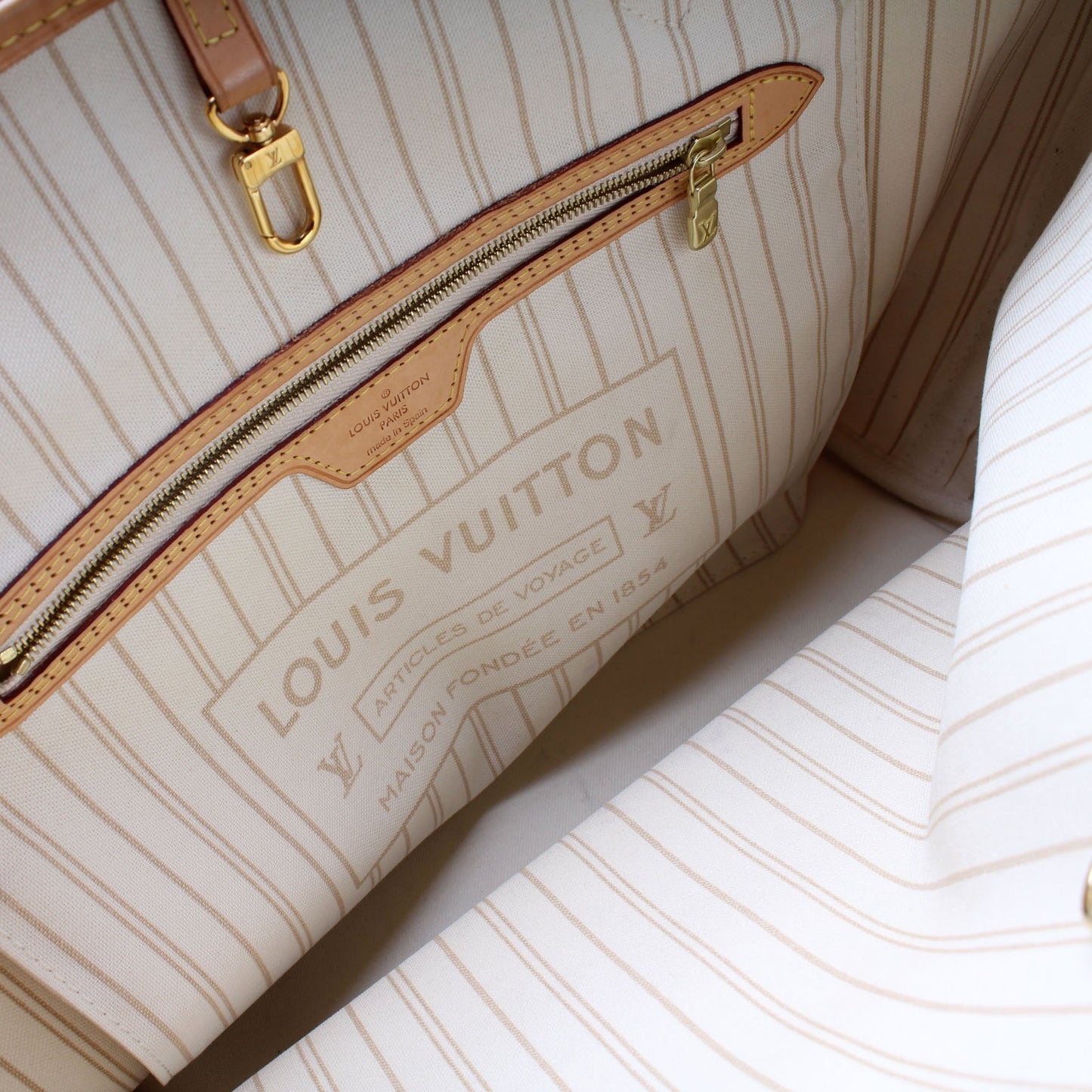 Louis Vuitton Neverfull With Wallet MM Monogram