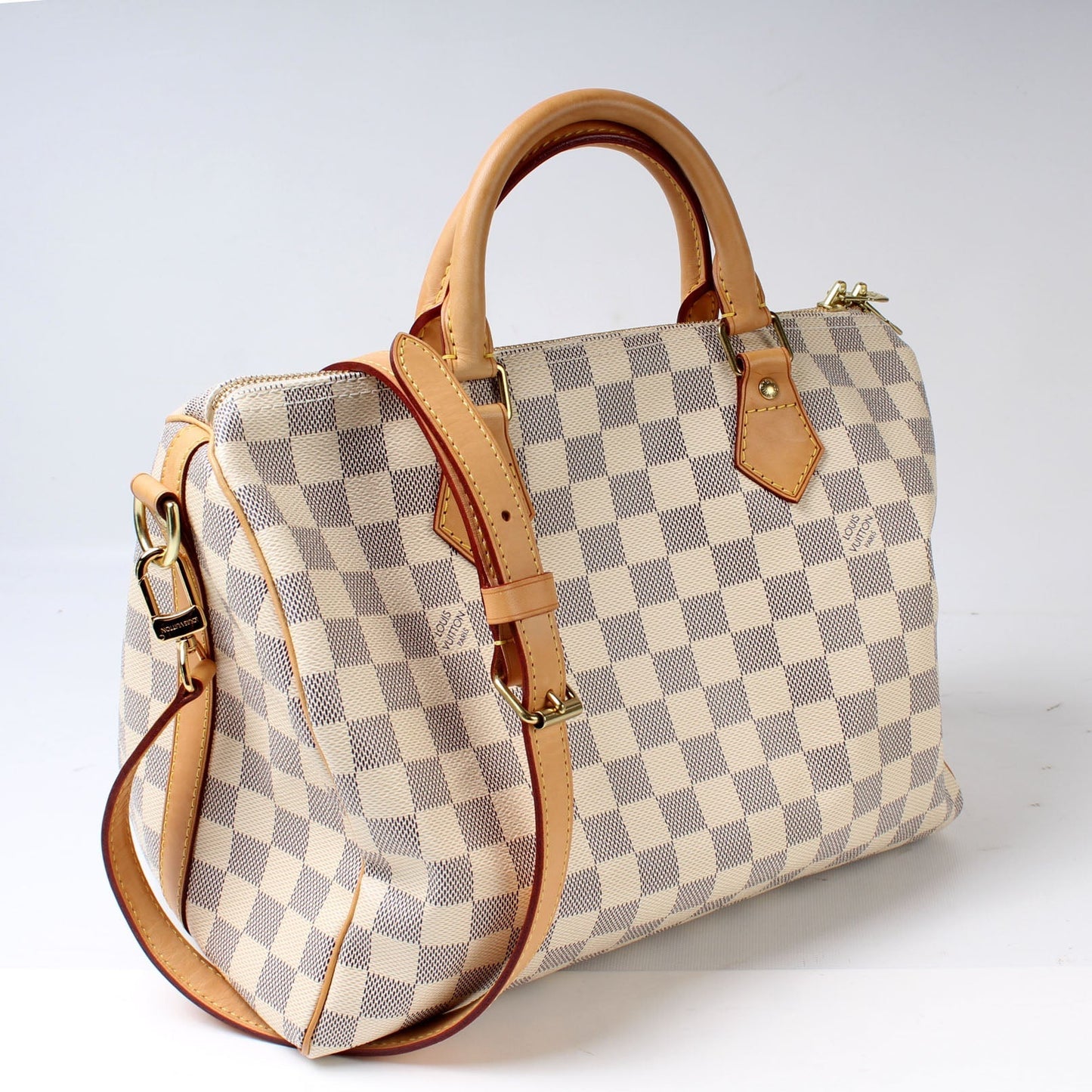 Louis Vuitton Speedy 30 Bandouliere Damier Azur