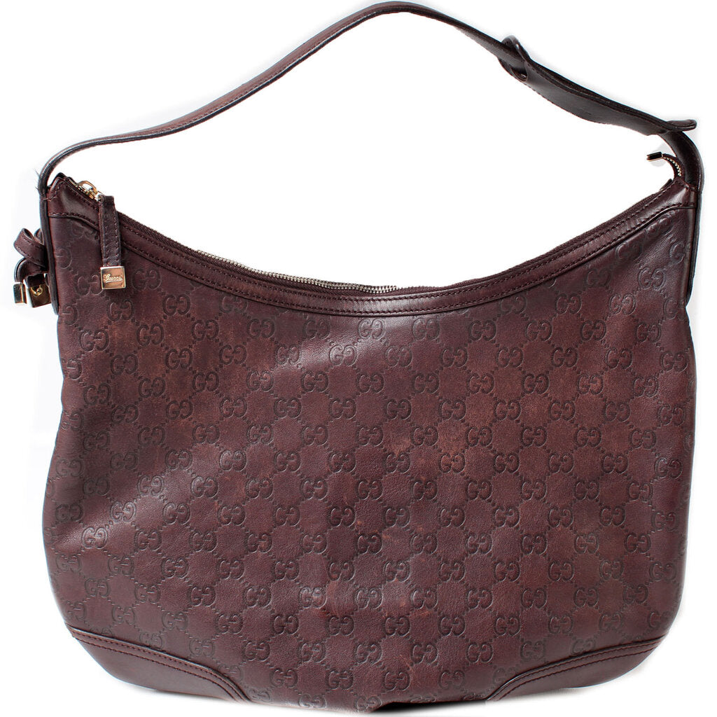 Gucci 162882 Monogram Princy Hobo Bag