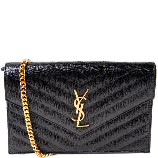 Saint Laurent Envelope Chain Wallet 393953 Bag