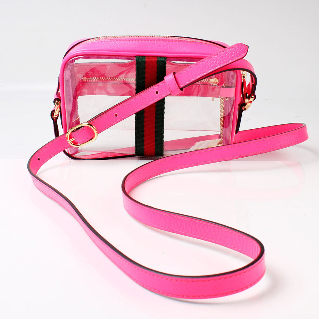 Gucci 517350 GG Transparent Mini Ophidia Bag