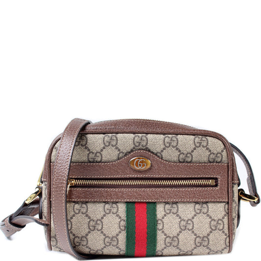 Gucci 517350 GG Supreme Mini Ophidia Bag