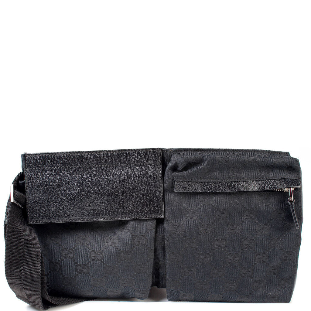 Gucci 28566 Waist Canvas Bag