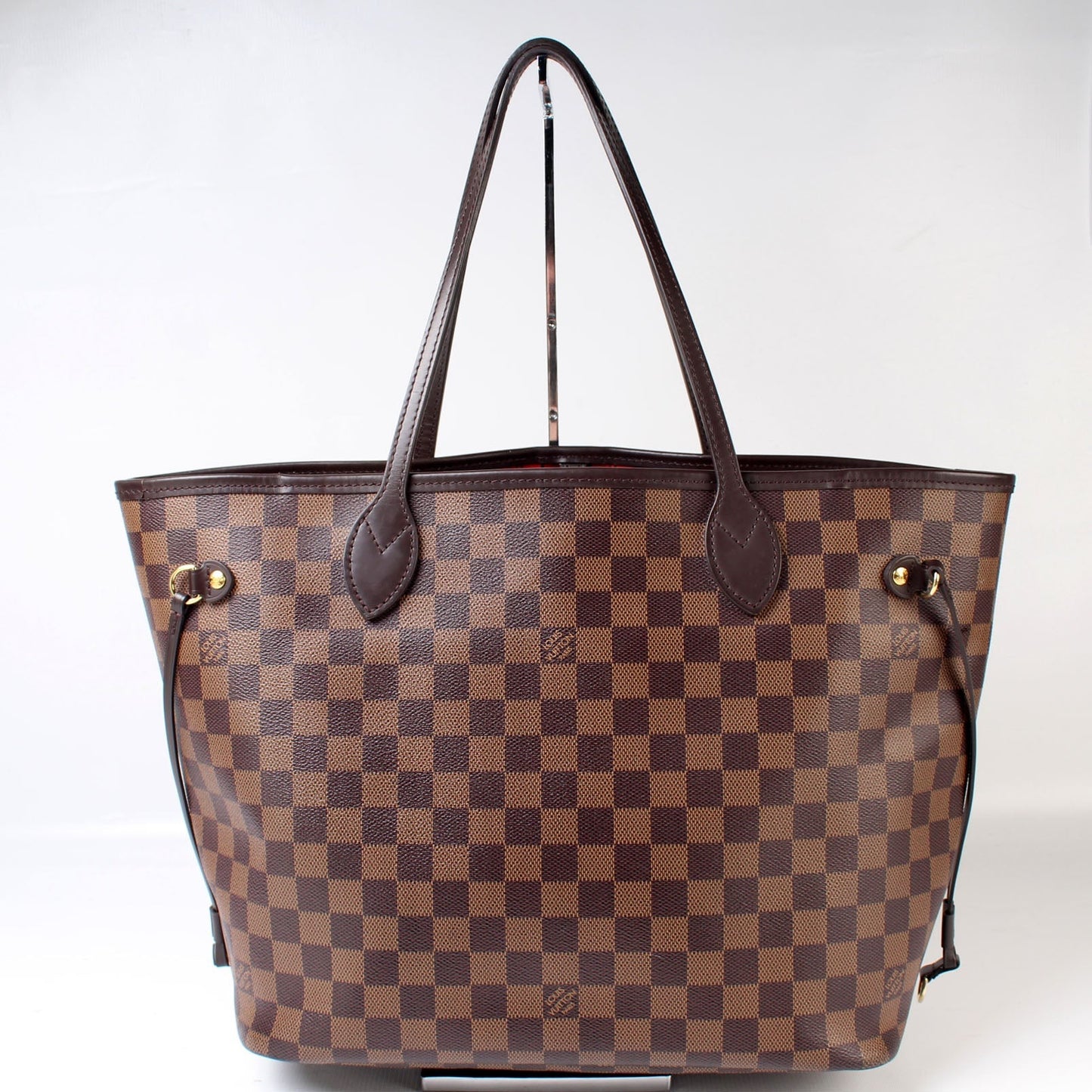 Louis Vuitton Neverfull MM With Wallet Damier Ebene