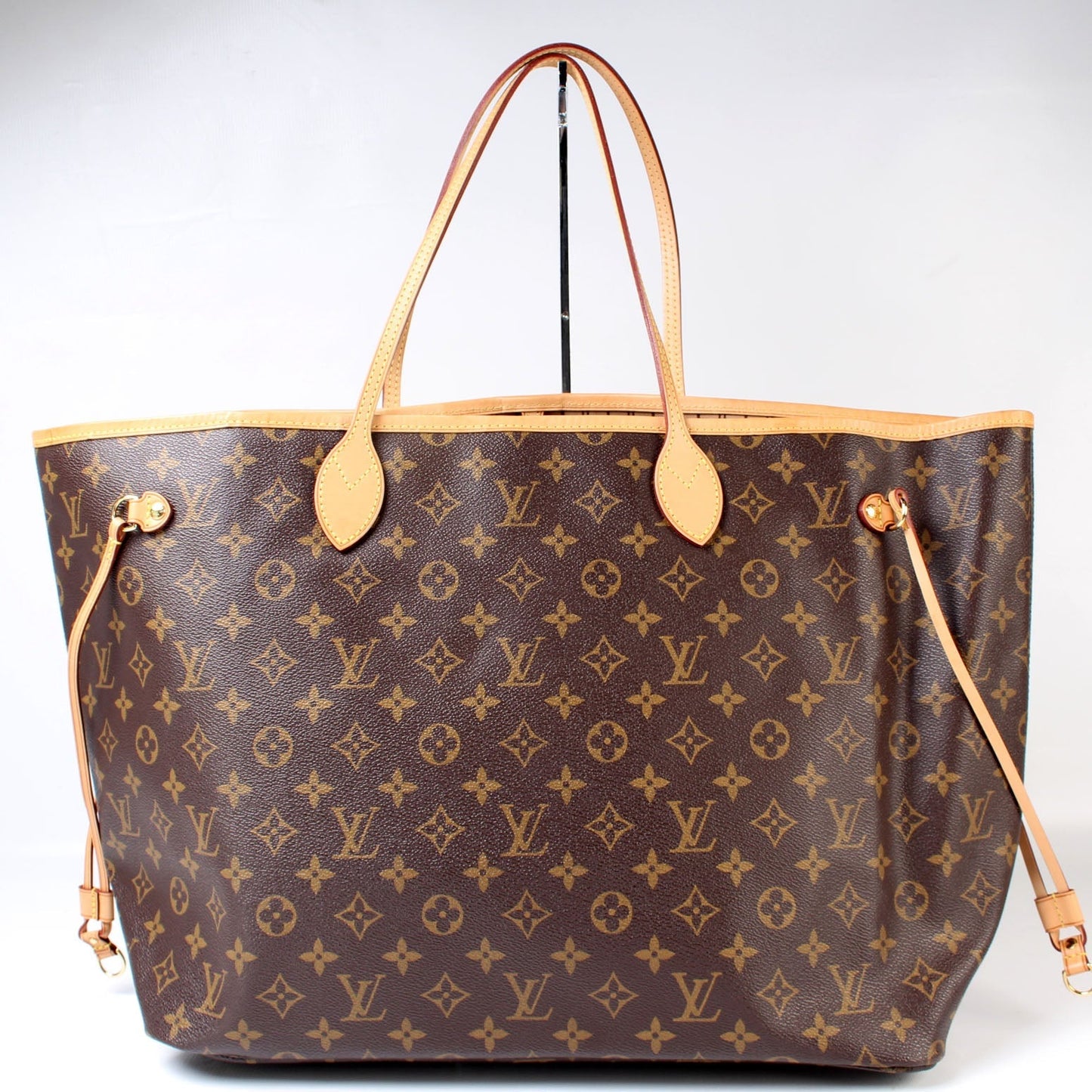 Louis Vuitton Neverfull MM W/Wallet Monogram