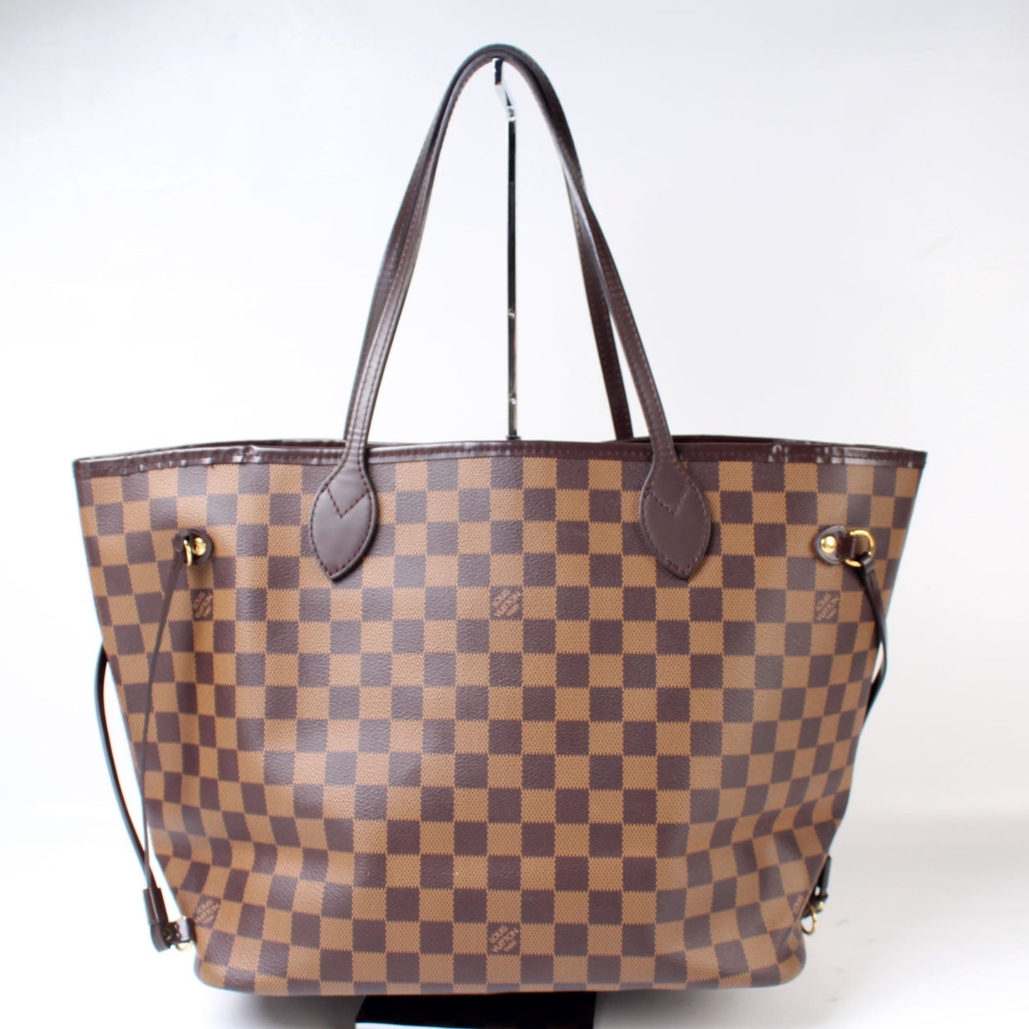 Louis Vuitton Neverfull MM W/Wallet Damier Ebene