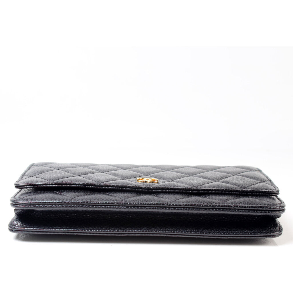 Chanel WOC Classic Quilted Caviar 24M Bag