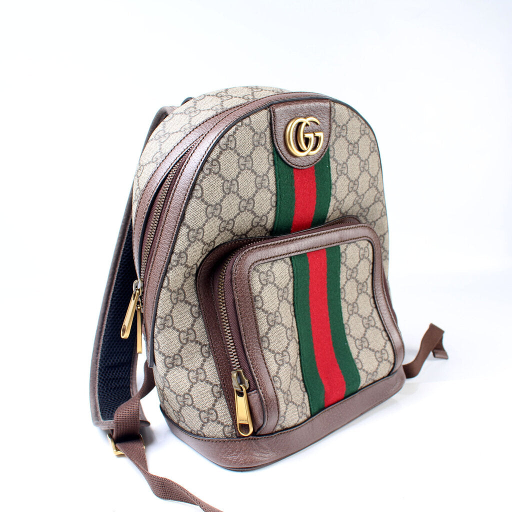 Gucci 547965 GG Supreme Ophidia Backpack Bag