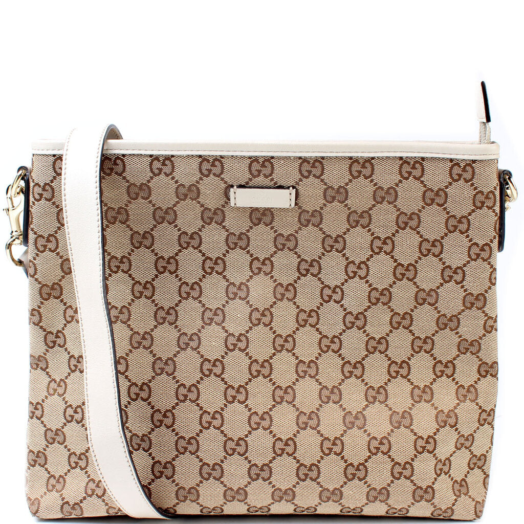 Gucci 388924 GG Canvas Crossbody Bag