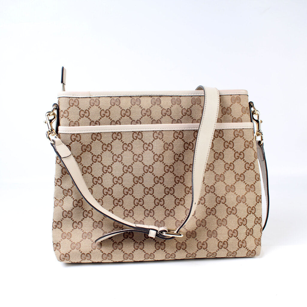 Gucci 388924 GG Canvas Crossbody Bag