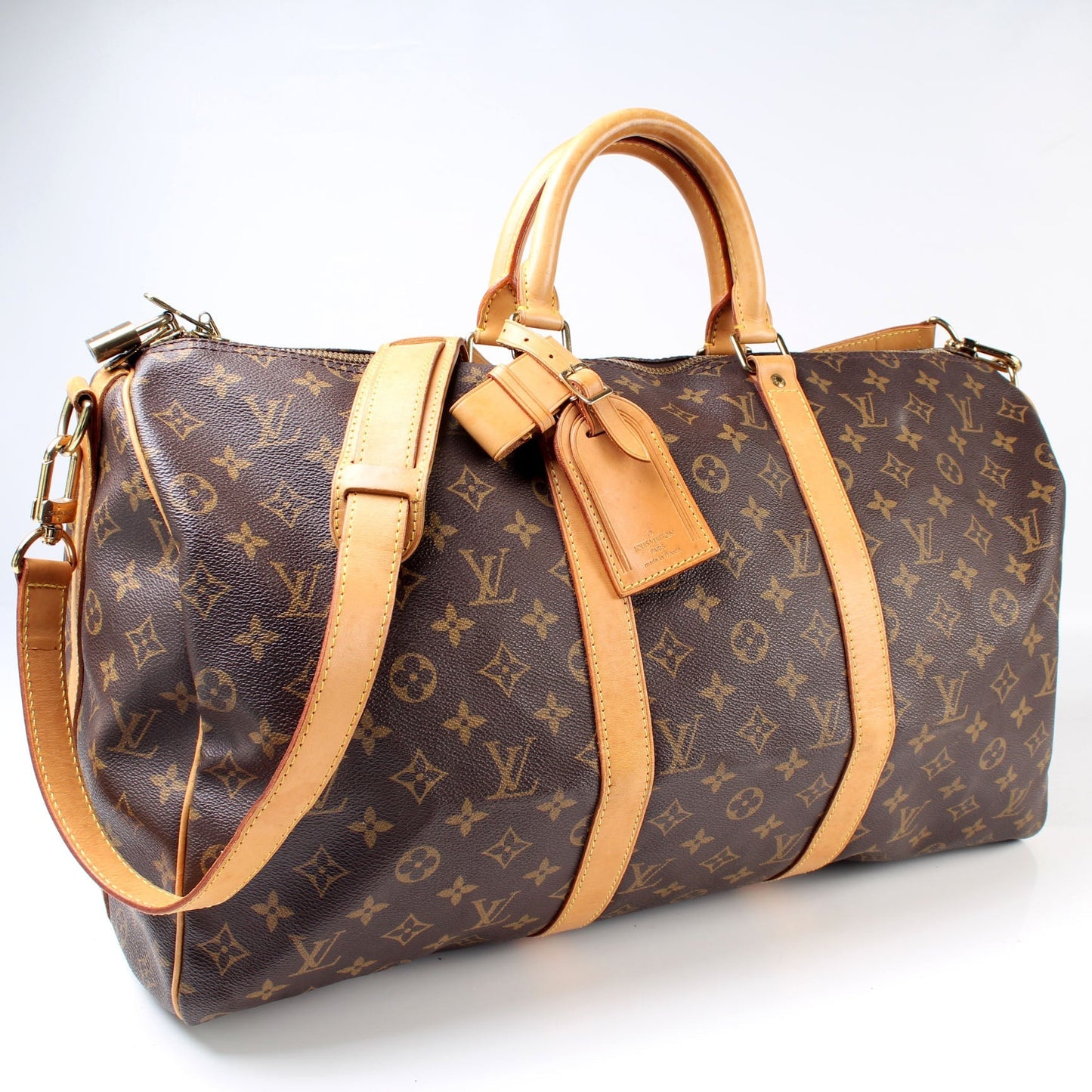 Louis Vuitton Keepall 50 Monogram Bandouliere
