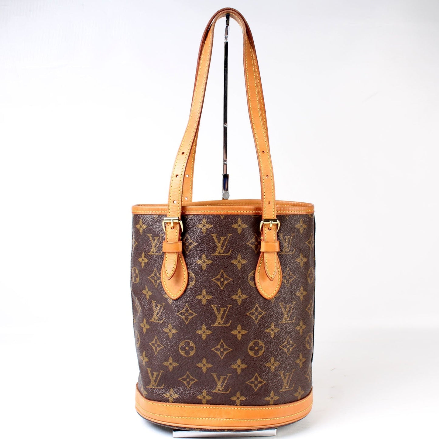 Louis Vuitton Petit Bucket W/ Pouch Monogram