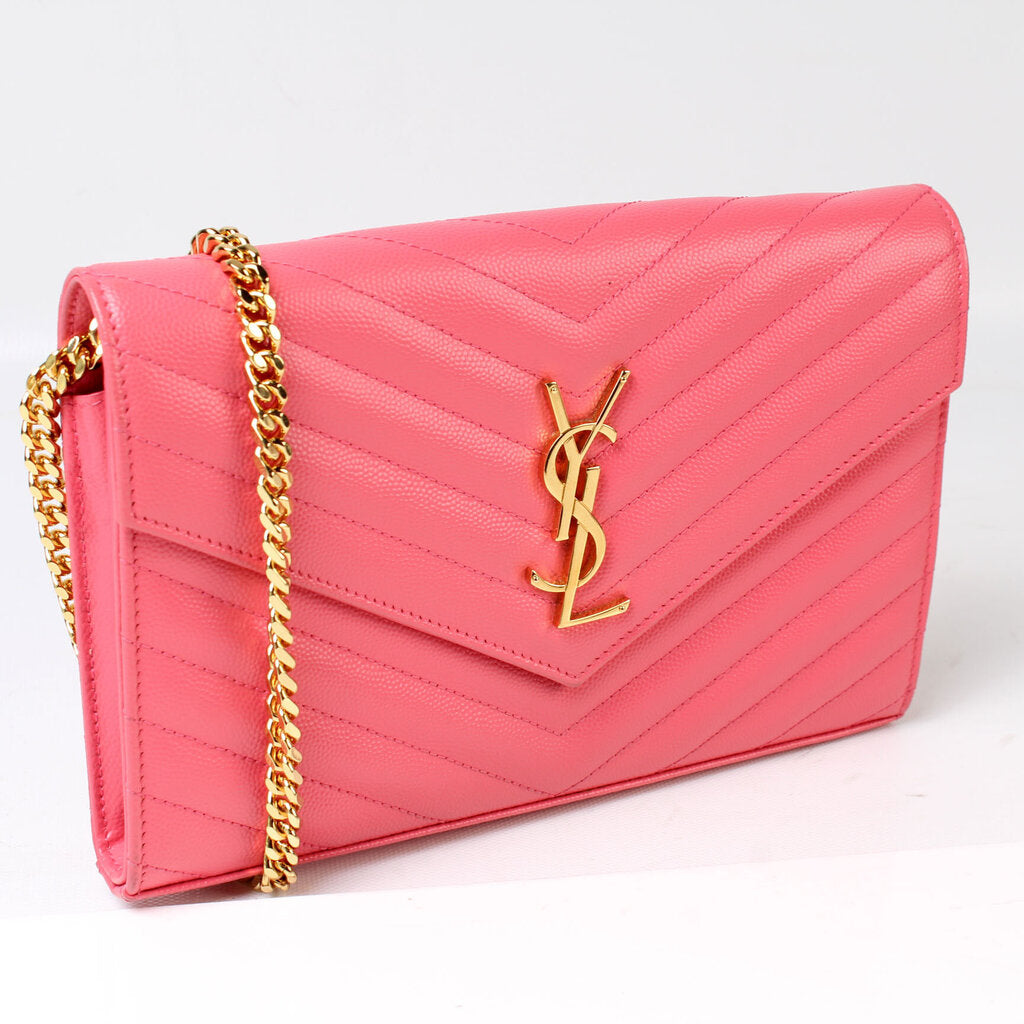 Saint Laurent Grain De Chain Wallet 377828 Bag