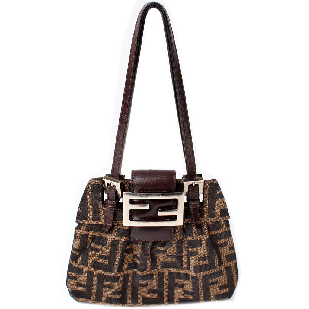 Fendi Micro Zucca Clasp Bag