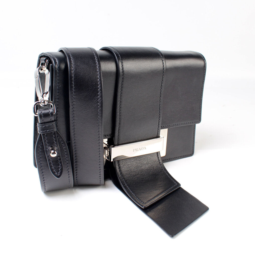 Prada Ribbon City Calf Shoulder 1BD068 Bag