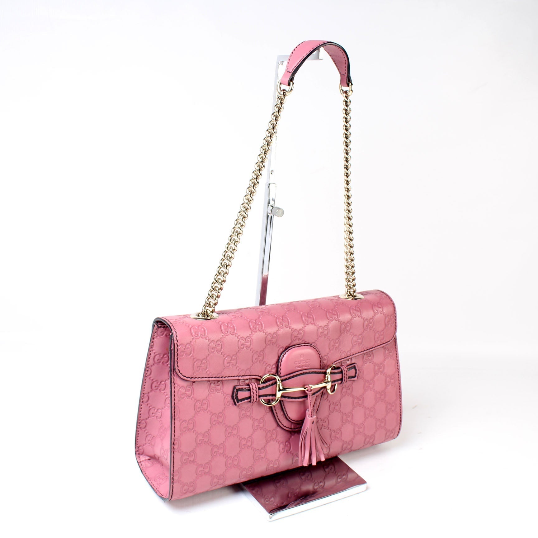 Gucci Chain Leather Shoulder Bag